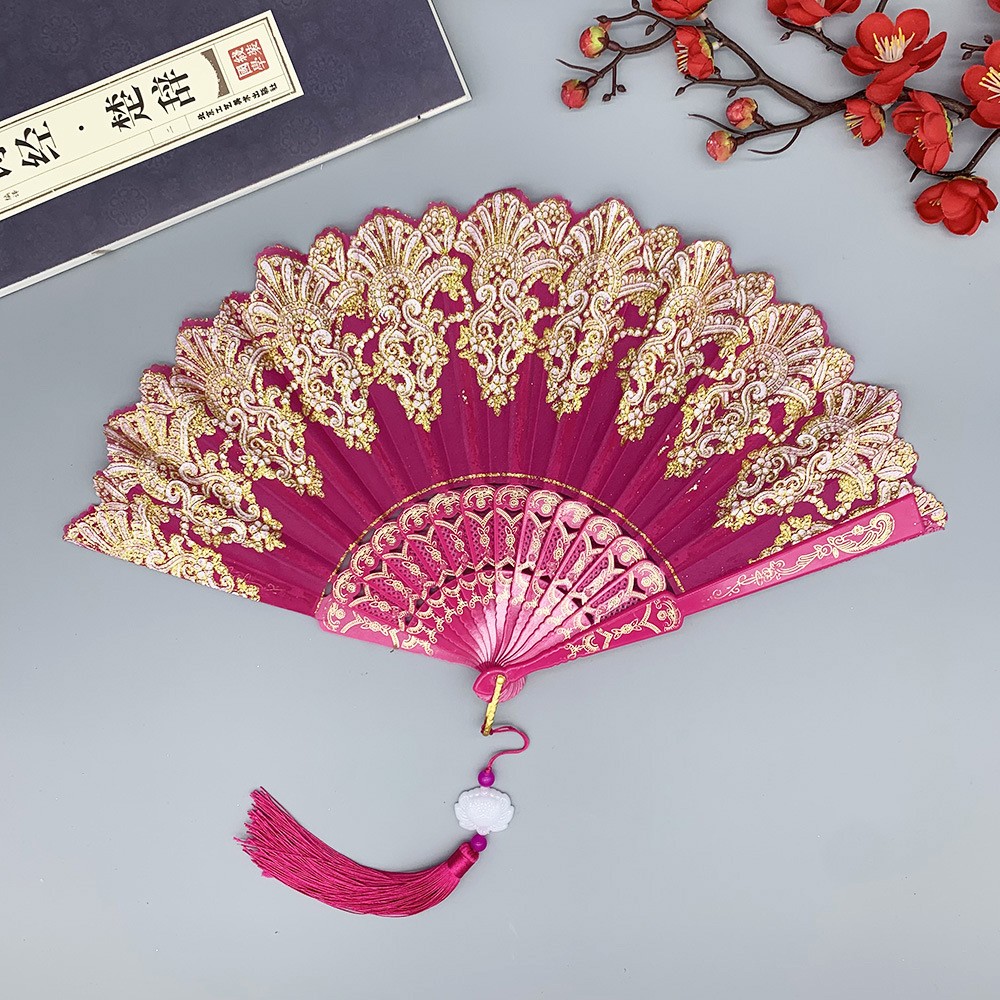 Chinese Craft Retro Folding Ha - Tassel Fringe Trim 评论和价格